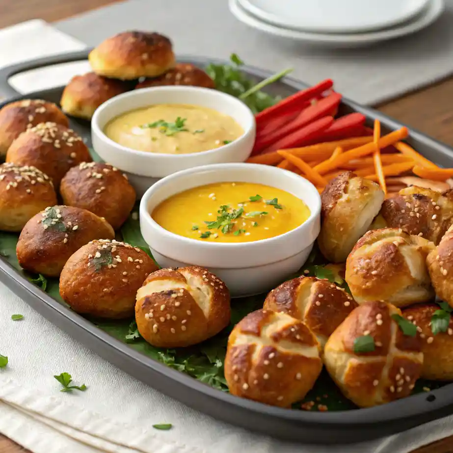 pretzel-bites-party-platter pretzel bites party platter