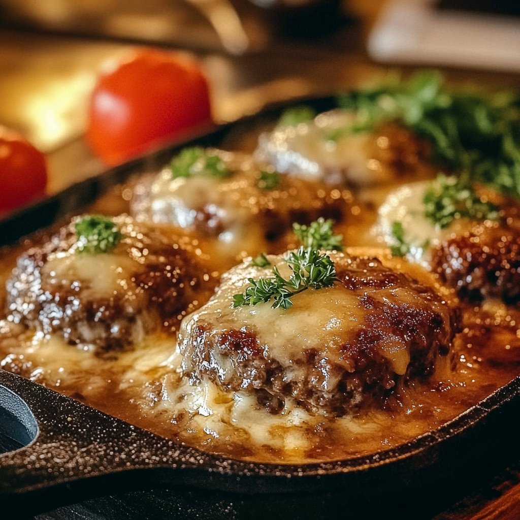 Amish Hamburger Steak Bake