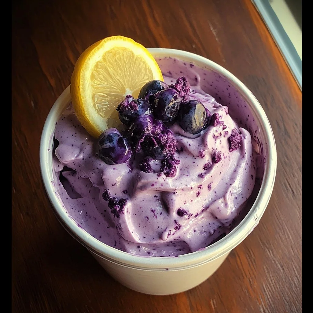 Lemon Blueberry Ninja Creami