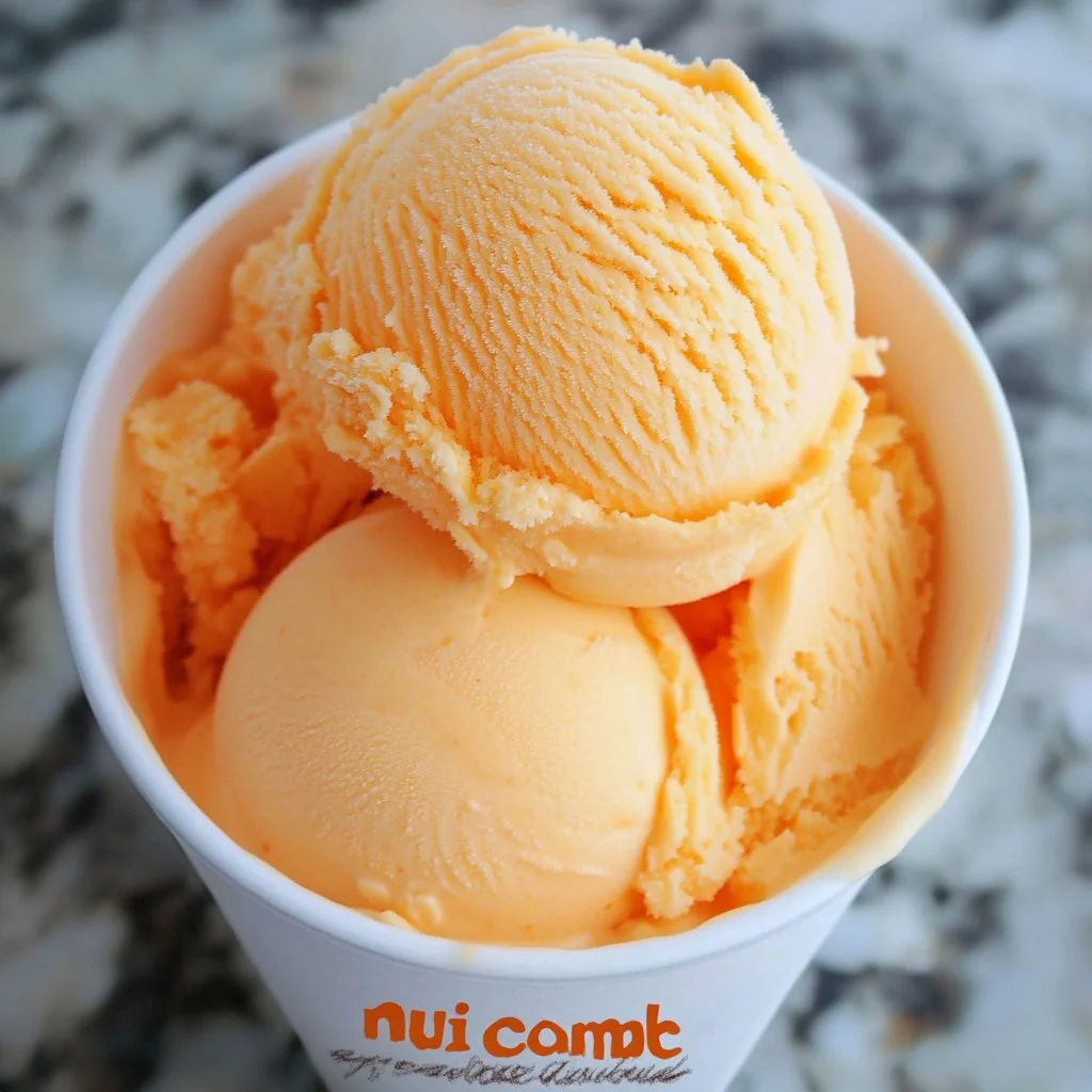 Ninja Creami Orange Ice Cream
