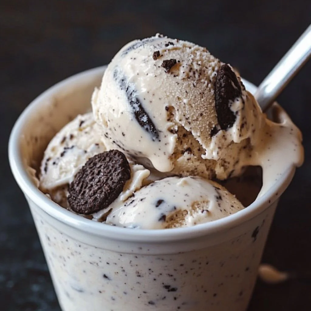 Protein Cookies and Cream Ninja Creami Ice Cream